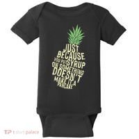 Gus And Spencer Funny Pineapple Psych Baby Bodysuit thumb 0
