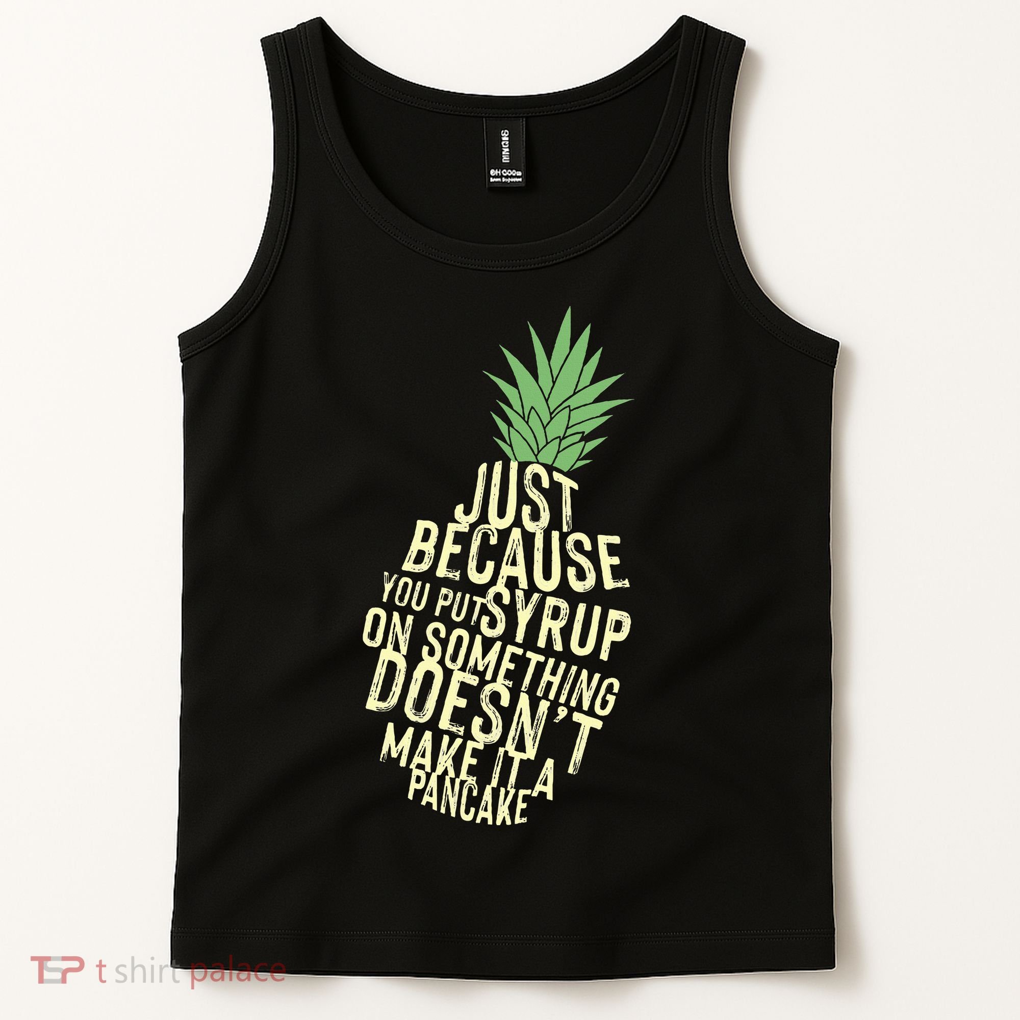 Gus And Spencer Funny Pineapple Psych Tank Top