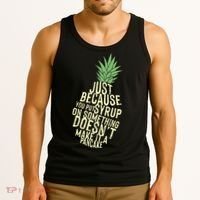 Gus And Spencer Funny Pineapple Psych Tank Top thumb 3