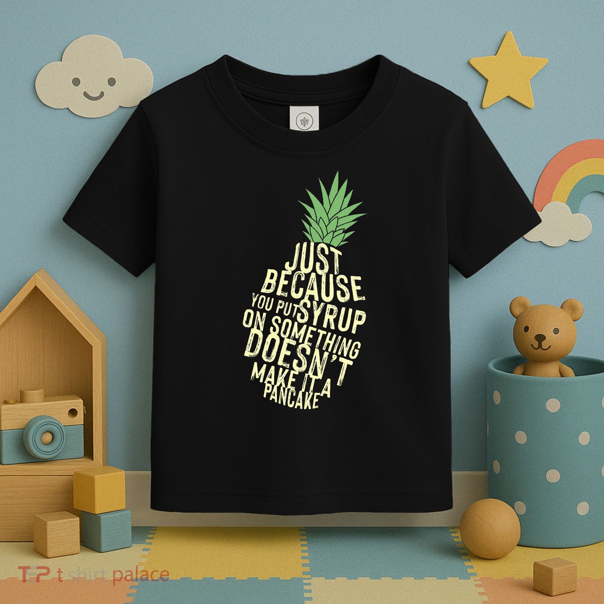 Gus And Spencer Funny Pineapple Psych Toddler T-Shirt