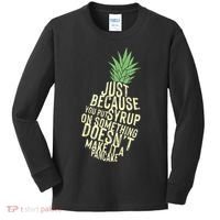 Gus And Spencer Funny Pineapple Psych Kids Long Sleeve Shirt thumb 0