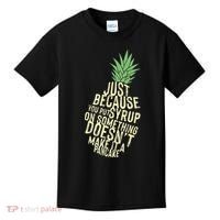 Gus And Spencer Funny Pineapple Psych Kids T-Shirt thumb 0