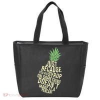 Gus And Spencer Funny Pineapple Psych Tote Bag thumb 0