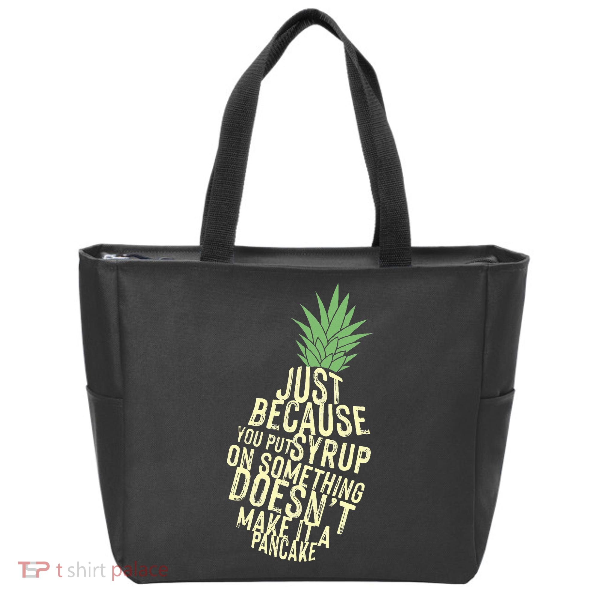 Gus And Spencer Funny Pineapple Psych Tote Bag
