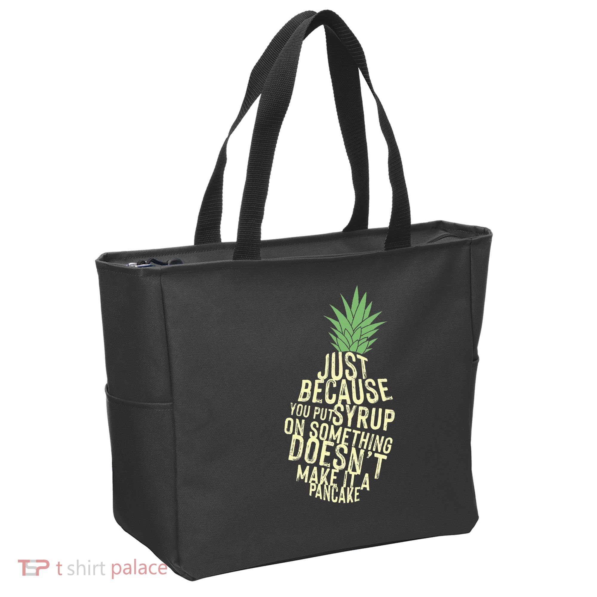 Gus And Spencer Funny Pineapple Psych Tote Bag