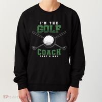 Golfing Athlete Sports Trainer Golfer Golf Club Golf Coach Gift Women's Sweatshirt thumb 0