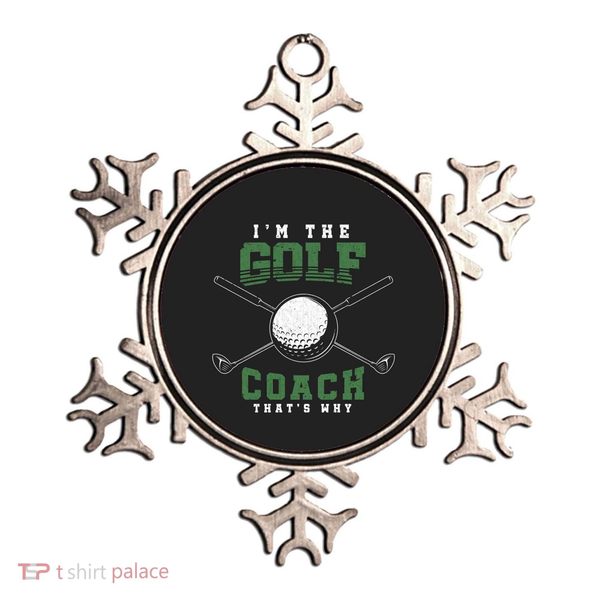 Golfing Athlete Sports Trainer Golfer Golf Club Golf Coach Gift Ornament