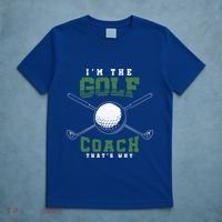 Golfing Athlete Sports Trainer Golfer Golf Club Golf Coach Gift T-Shirt thumb 5