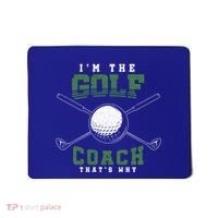 Golfing Athlete Sports Trainer Golfer Golf Club Golf Coach Gift Mousepad thumb 0