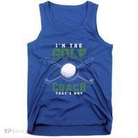 Golfing Athlete Sports Trainer Golfer Golf Club Golf Coach Gift Tank Top thumb 0