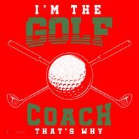 Golfing Athlete Sports Trainer Golfer Golf Club Golf Coach Gift Santa Hat thumb 1