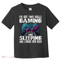 Gaming And Sleeping Funny Gamer Sayings Ns Toddler T-Shirt thumb 0