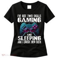 Gaming And Sleeping Funny Gamer Sayings Ns Women's T-Shirt thumb 0