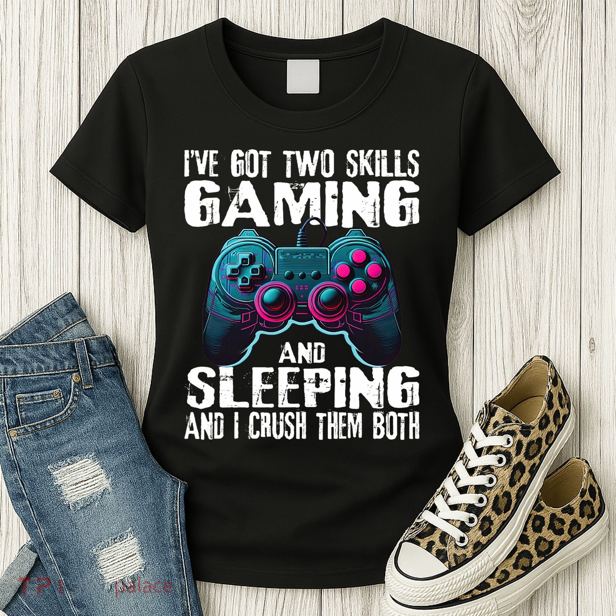 Gaming And Sleeping Funny Gamer Sayings Ns Women's T-Shirt