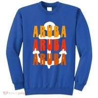 Ggt Aruba Souvenir Anchor One Happy Retro Vibe Vacay Gift Sweatshirt thumb 0