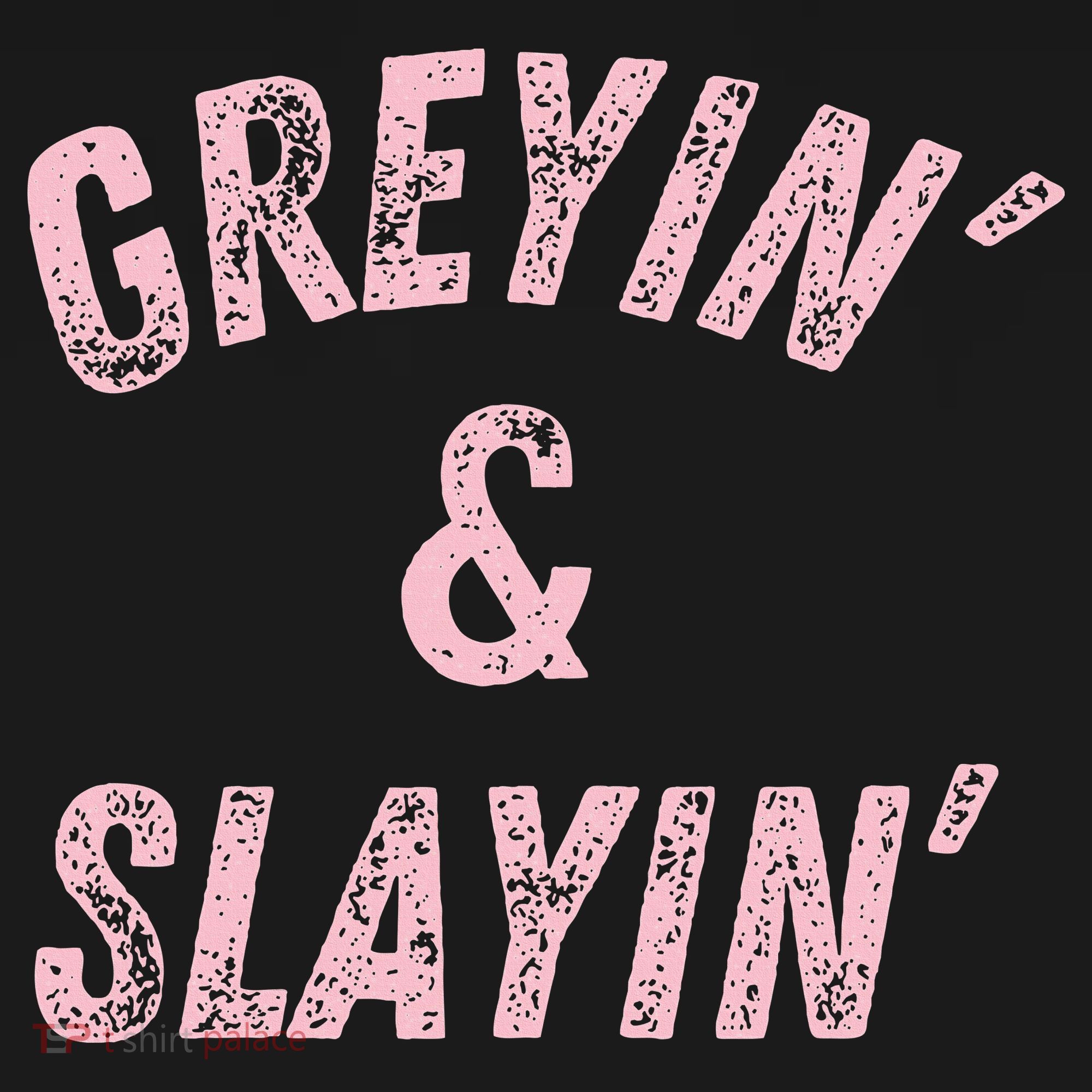 Greyin And Slayin Funny Grey Hair Workout Women's Tank Top