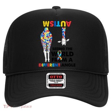 Giraffe Autism Seeing The World From A Different Angle Gift Hat