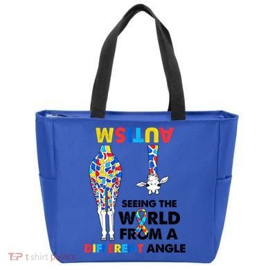 Giraffe Autism Seeing The World From A Different Angle Gift Tote Bag