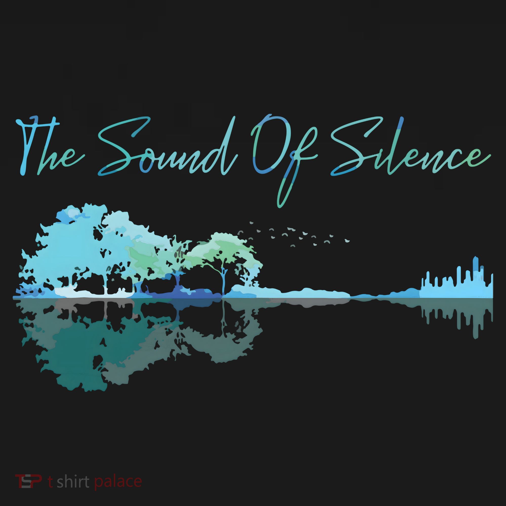 Guitar Artwork The Sound Of Silence Nature Guitar Mixed Ornament