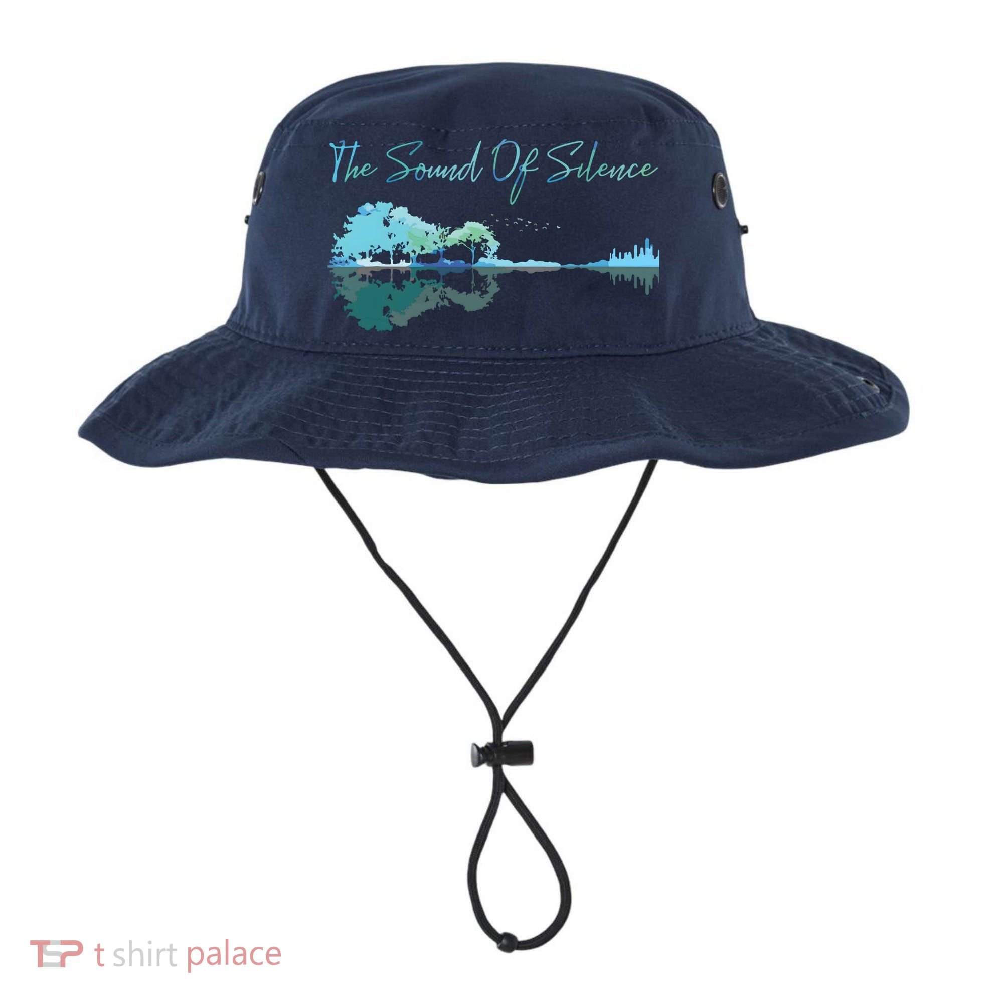 Guitar Artwork The Sound Of Silence Nature Guitar Mixed Bucket Hat
