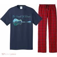 Guitar Artwork The Sound Of Silence Nature Guitar Mixed Pajama Set thumb 0