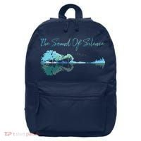 Guitar Artwork The Sound Of Silence Nature Guitar Mixed 16 in Basic Backpack thumb 0