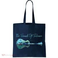 Guitar Artwork The Sound Of Silence Nature Guitar Mixed Tote Bag thumb 0