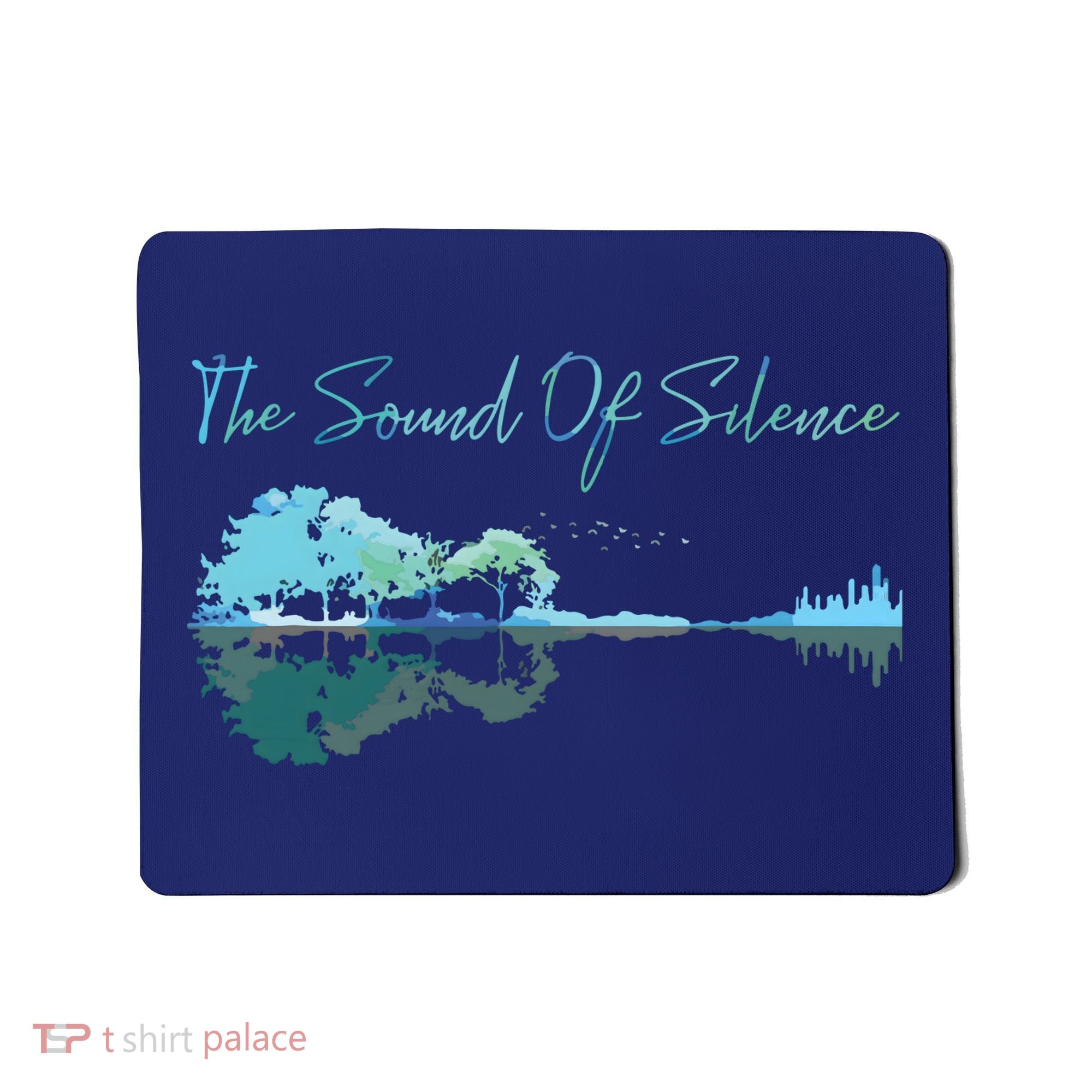 Guitar Artwork The Sound Of Silence Nature Guitar Mixed Mousepad