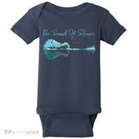 Guitar Artwork The Sound Of Silence Nature Guitar Mixed Baby Bodysuit thumb 0