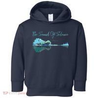 Guitar Artwork The Sound Of Silence Nature Guitar Mixed Toddler Hoodie thumb 0