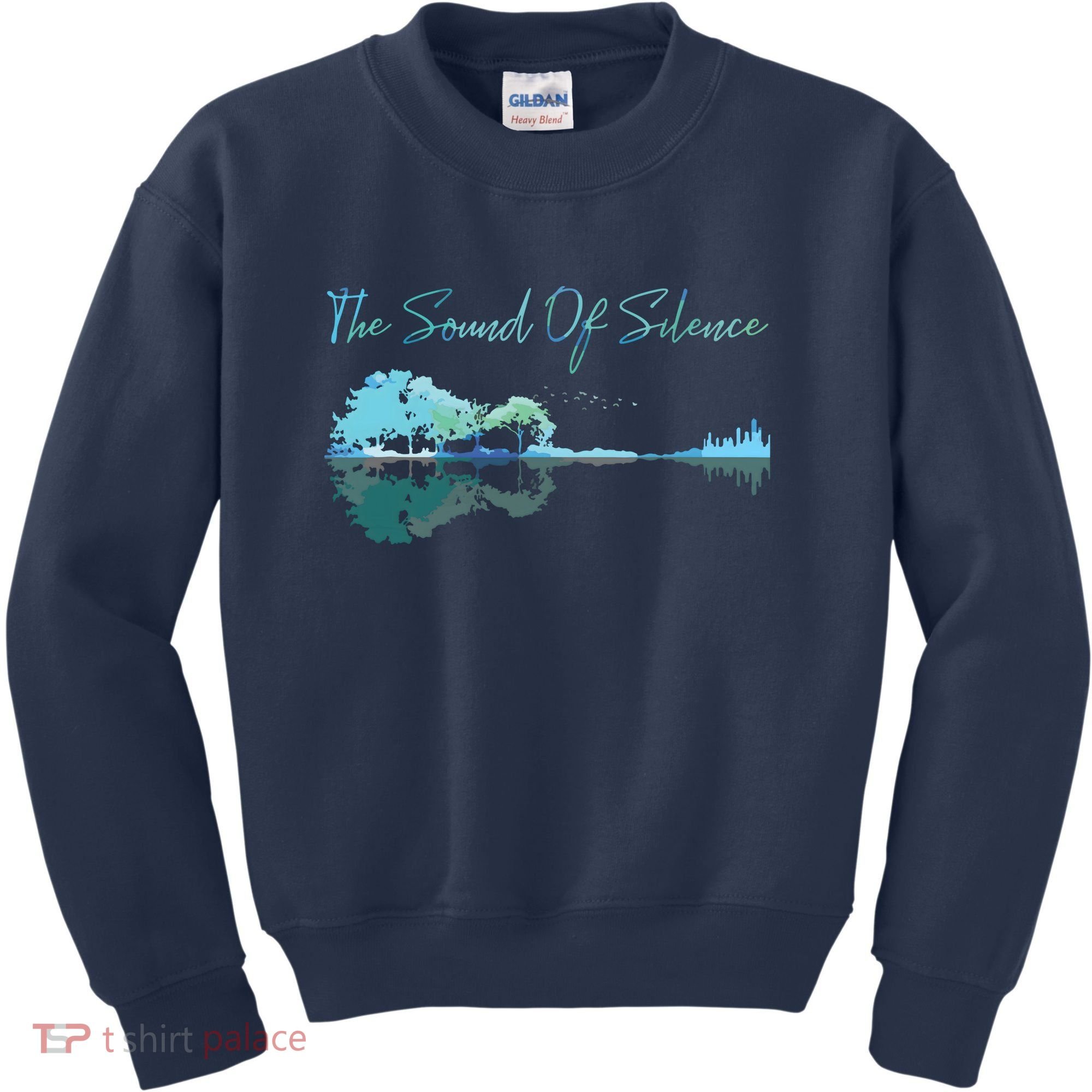Guitar Artwork The Sound Of Silence Nature Guitar Mixed Kids Sweatshirt