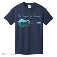 Guitar Artwork The Sound Of Silence Nature Guitar Mixed Kids T-Shirt thumb 0
