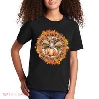 Give A Thanks With Grateful Heart Thanksgiving Thankful Turkey Kids T-Shirt thumb 2