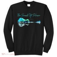 Guitar Artwork The Sound Of Silence Nature Guitar Mixed Sweatshirt thumb 0