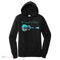 Guitar Artwork The Sound Of Silence Nature Guitar Mixed Women's Hoodie thumb 0