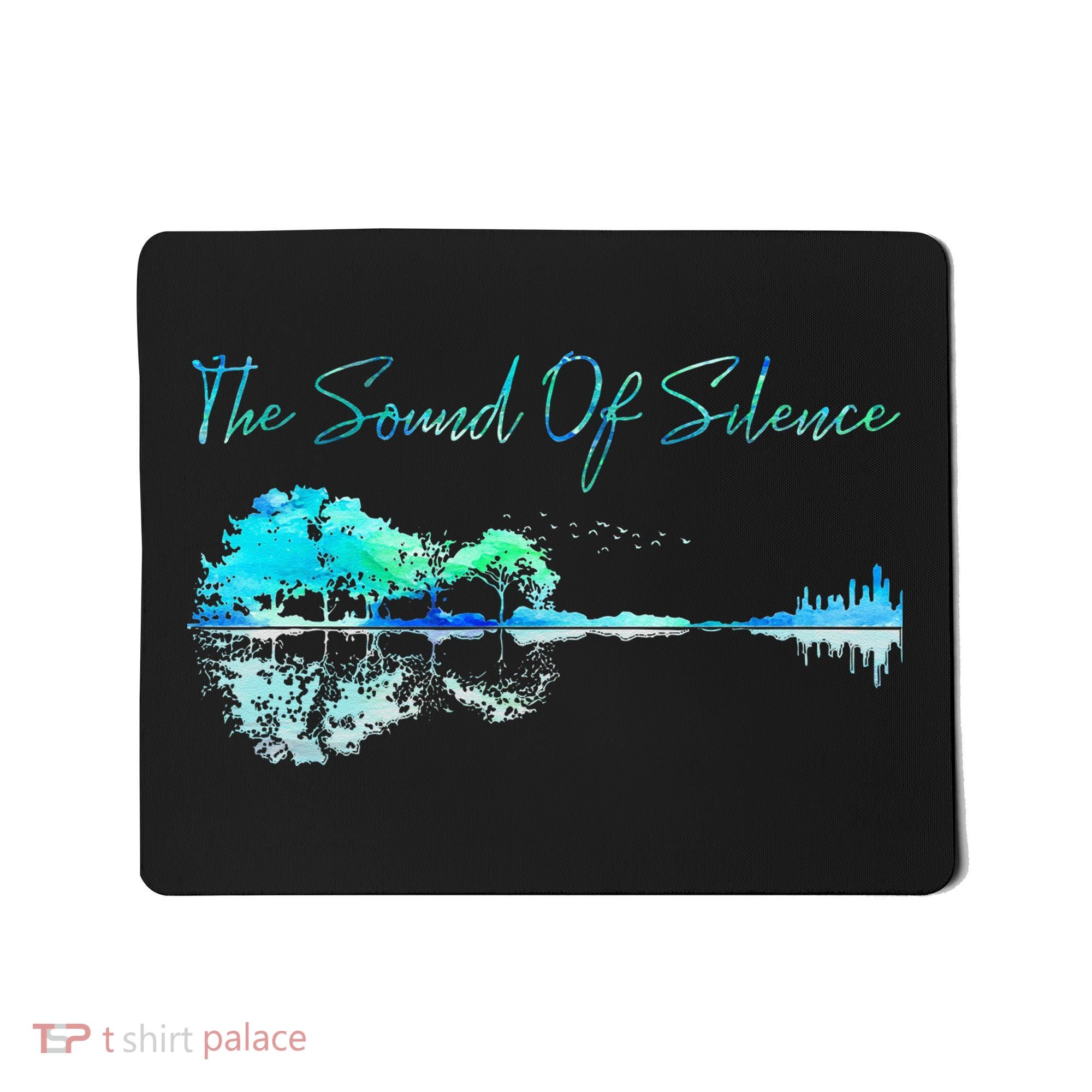Guitar Artwork The Sound Of Silence Nature Guitar Mixed Mousepad