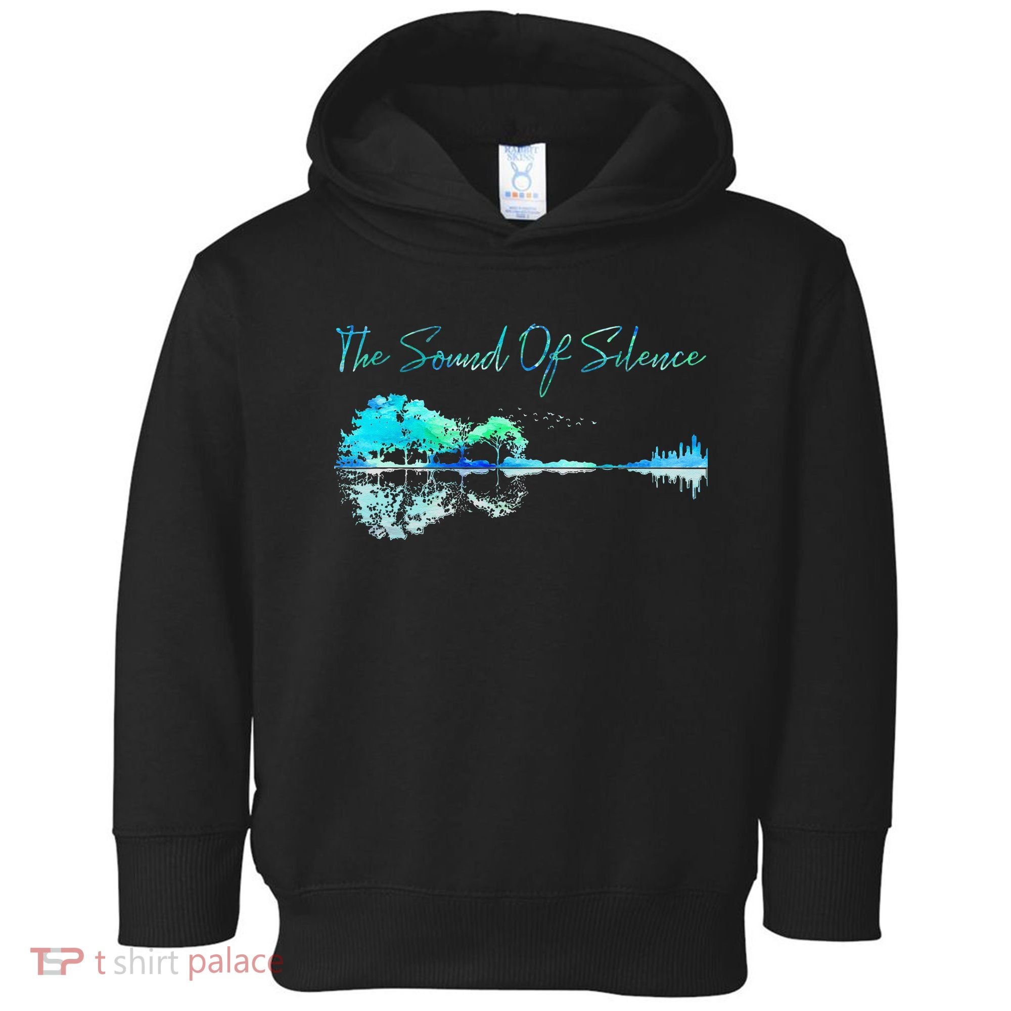 Guitar Artwork The Sound Of Silence Nature Guitar Mixed Toddler Hoodie