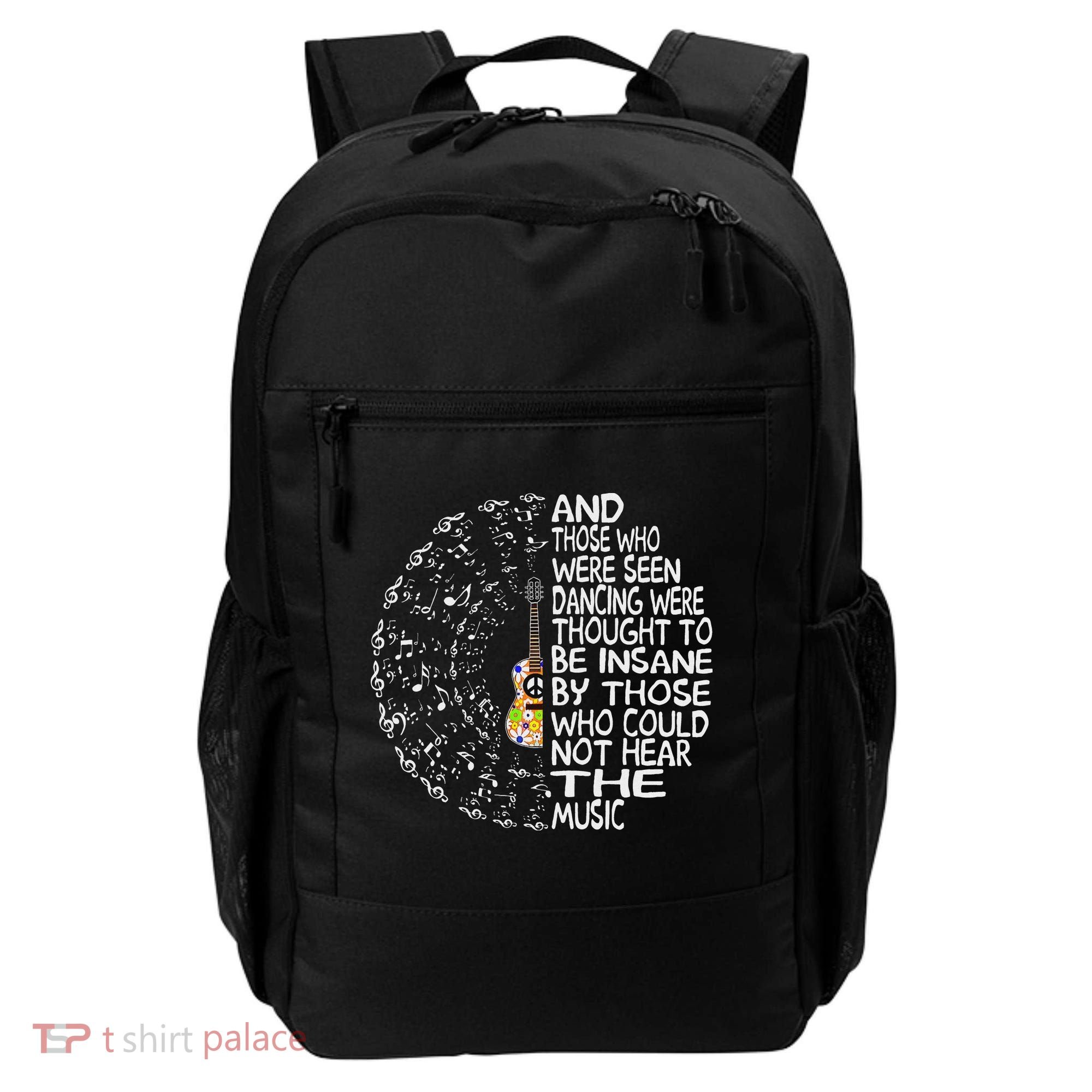 Guitar And Those Who Were Seen Dancing Peace Backpack