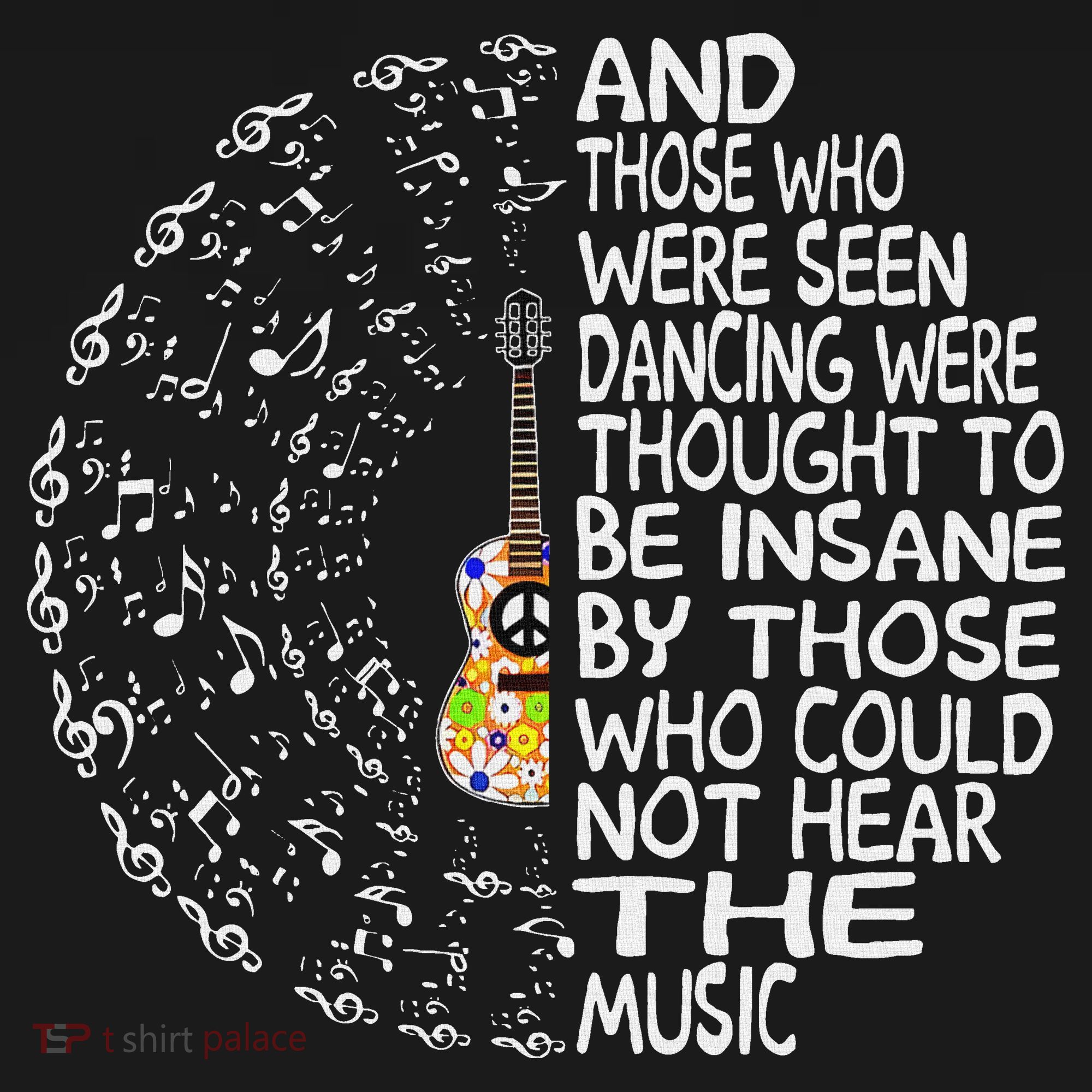 Guitar And Those Who Were Seen Dancing Peace Bucket Hat