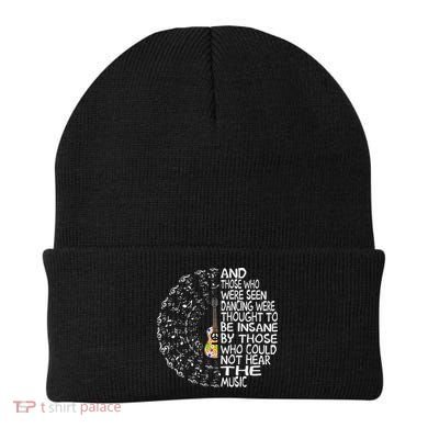 Guitar And Those Who Were Seen Dancing Peace Beanie