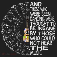 Guitar And Those Who Were Seen Dancing Peace Hat thumb 2