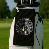 Guitar And Those Who Were Seen Dancing Peace Golf Towel thumb 2