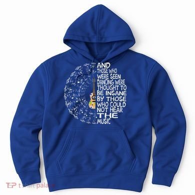 Guitar And Those Who Were Seen Dancing Peace Hoodie