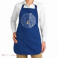 Guitar And Those Who Were Seen Dancing Peace Apron thumb 2