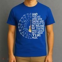 Guitar And Those Who Were Seen Dancing Peace T-Shirt thumb 3