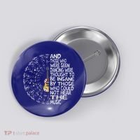 Guitar And Those Who Were Seen Dancing Peace Button thumb 0
