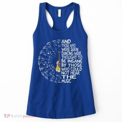 Guitar And Those Who Were Seen Dancing Peace Women's Tank Top