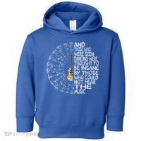Guitar And Those Who Were Seen Dancing Peace Toddler Hoodie thumb 0