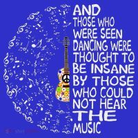 Guitar And Those Who Were Seen Dancing Peace Toddler Hoodie thumb 2