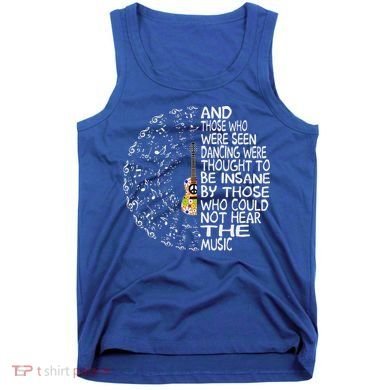 Guitar And Those Who Were Seen Dancing Peace Tank Top